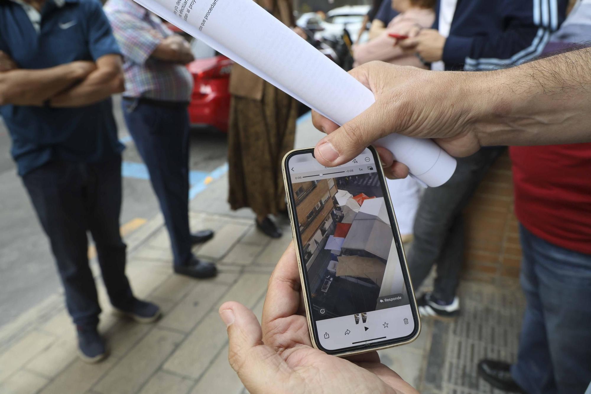 Vecinos del Centro piden más seguridad en Hogueras en caso de emergencia