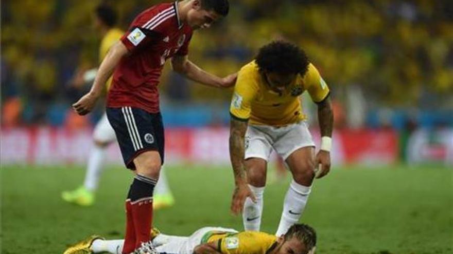 Neymar a Marcelo: &quot;No siento las piernas&quot;