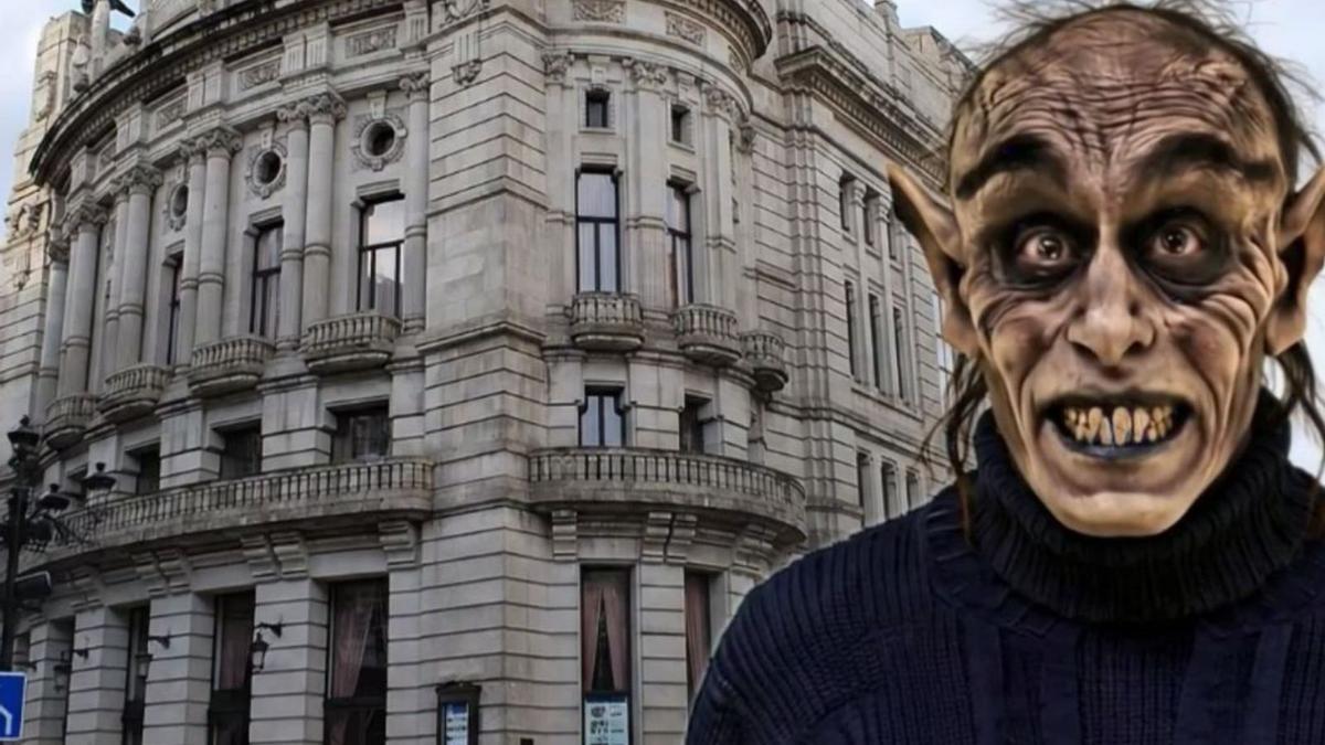 Cartel de «Nosferatu» en Vigo.