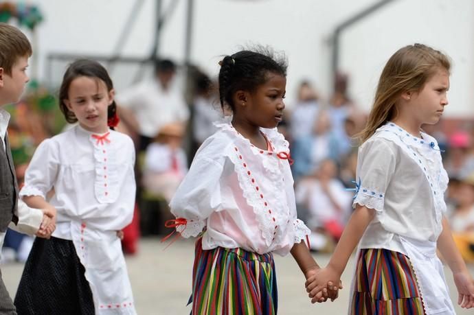 Las Palmas de Gran Canaria. Reportaje día de Canarias en colegio Aguadulce  | 29/05/2019 | Fotógrafo: José Carlos Guerra