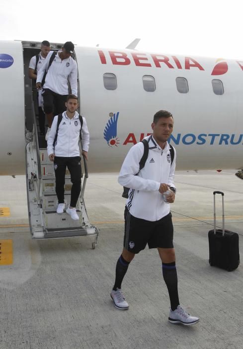 Viaje del Valencia CF a A Coruña