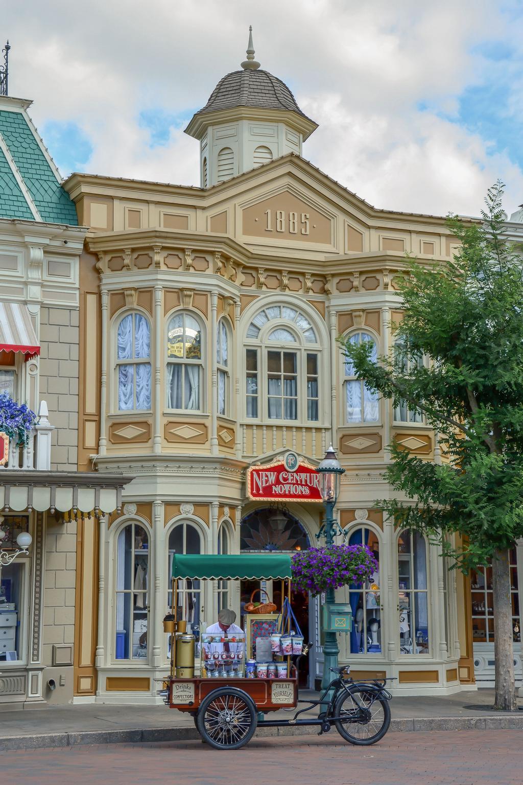 Edificio impecable de Disneyland París