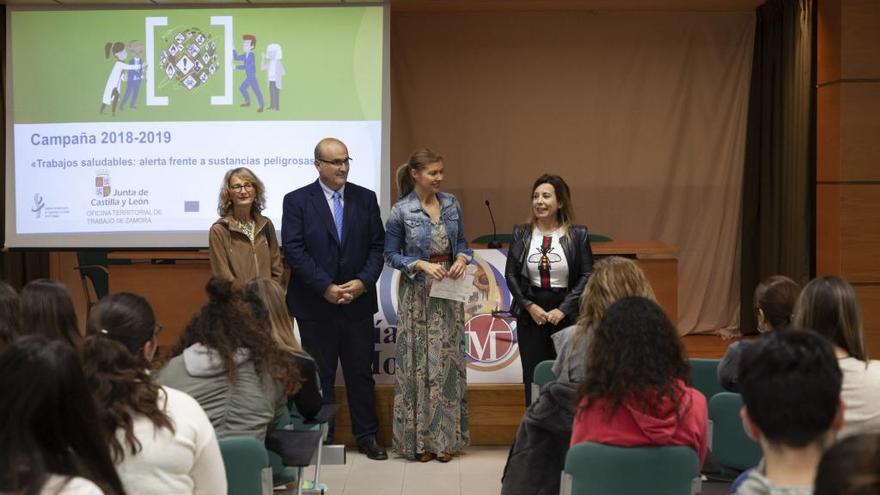 Inauguración de las jornadas en el María de Molina, esta mañana.