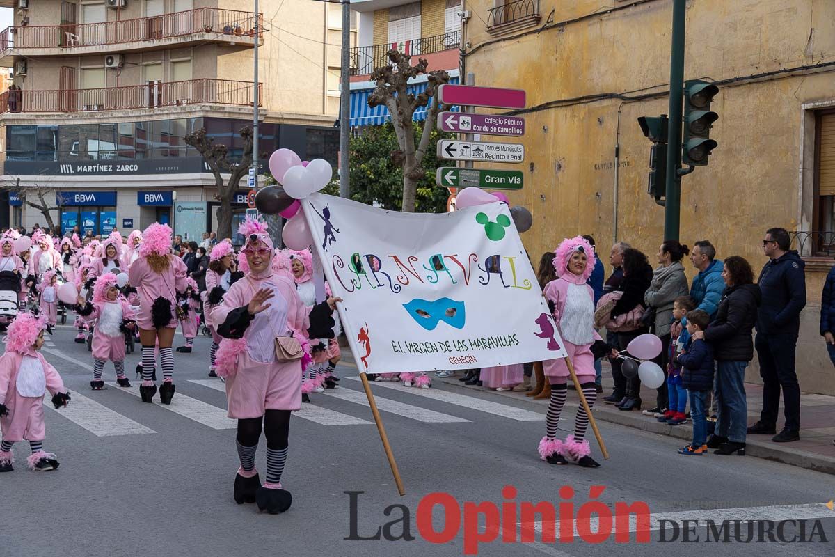 Los niños toman las calles de Cehegín en su desfile de Carnaval