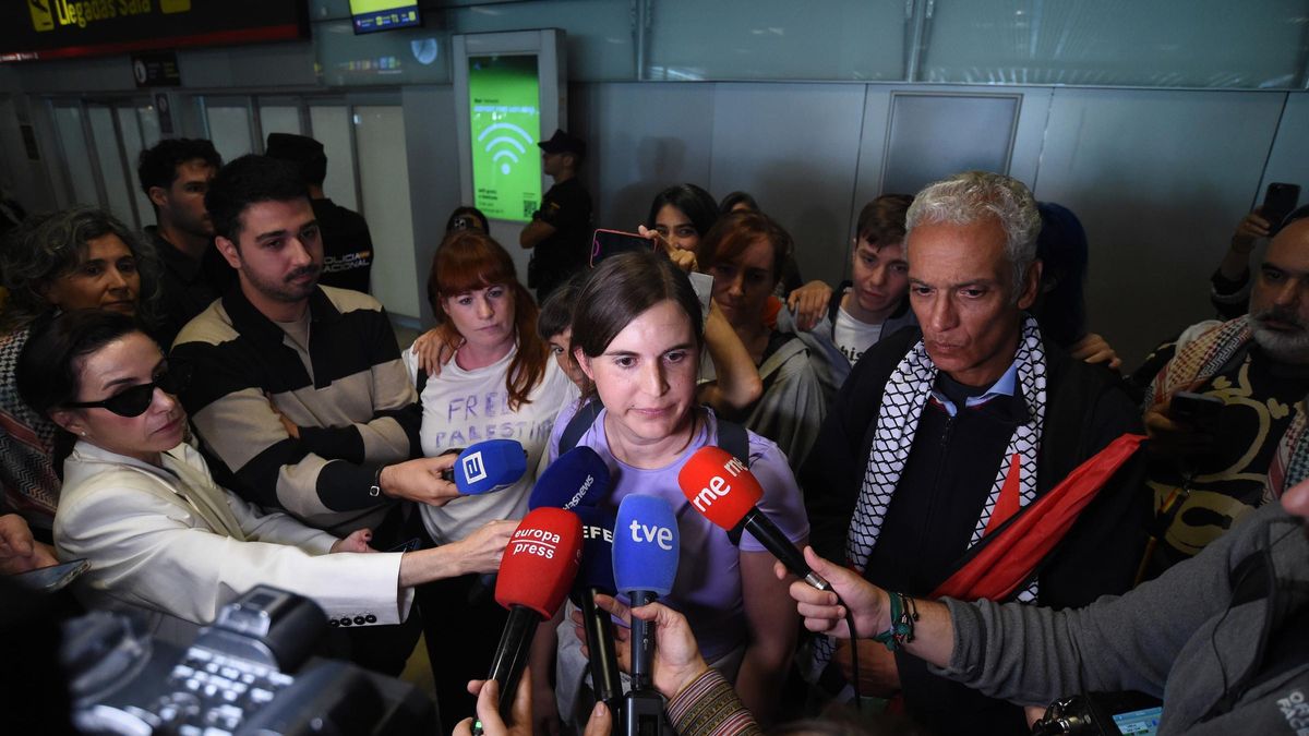 Regresa a España la diputada de Más Madrid detenida por Israel en la segunda flotilla a Gaza