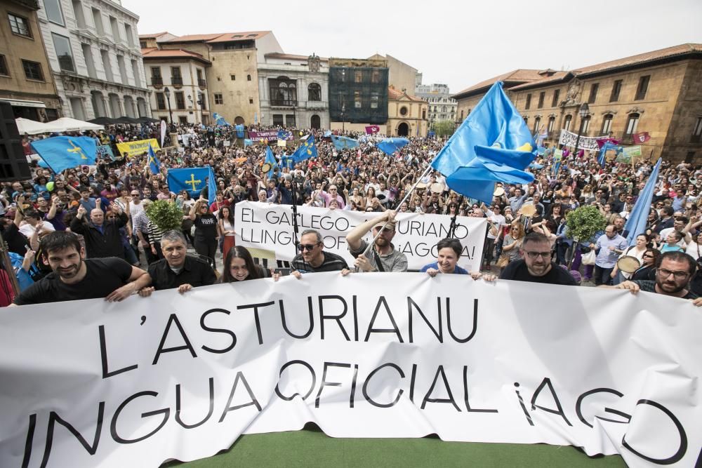 La manifestación, en imágenes