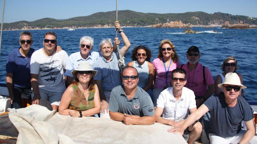 Alguns dels membres de l&#039;Associació Amics de les Illes Formigues · ACN