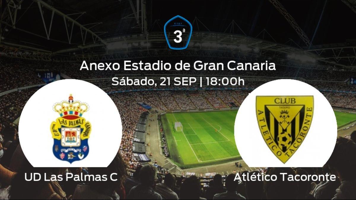 Previa del partido: Las Palmas C recibe en casa al Atlético Tacoronte