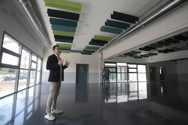 Entramos en la ampliación del CEIP Les Palmeres de Canet d'En Berenguer