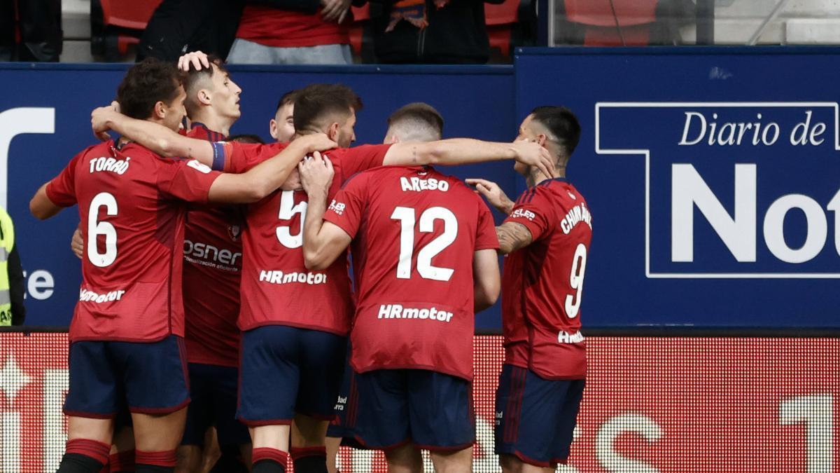 El Osasuna ha ganado tres de sus últimas cuatro disputas ligueras