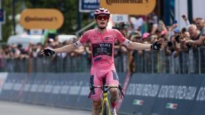 Quinta victoria de etapa de Jonas Vingegaard en el Giro.