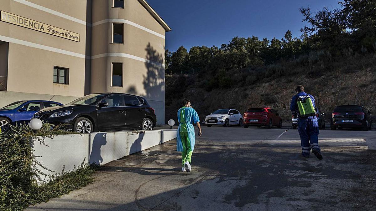 El brote de coronavirus en la residencia de El Puente se cobra dos fallecimientos