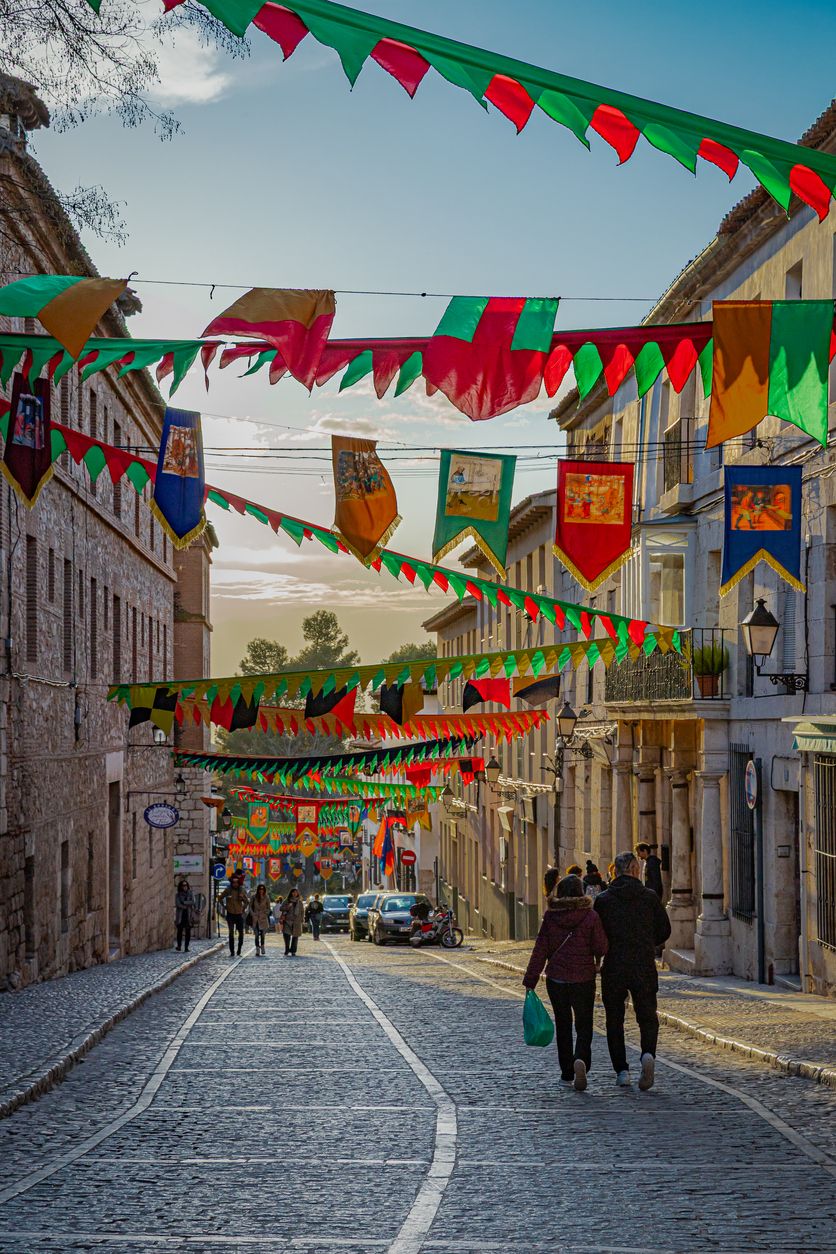 Chinchón durante la Feria Medieval