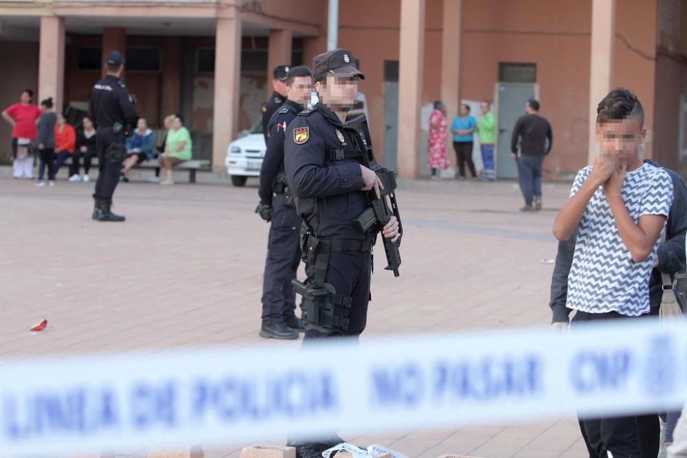 Dos muertos en un tiroteo en Las Seiscientas de Cartagena