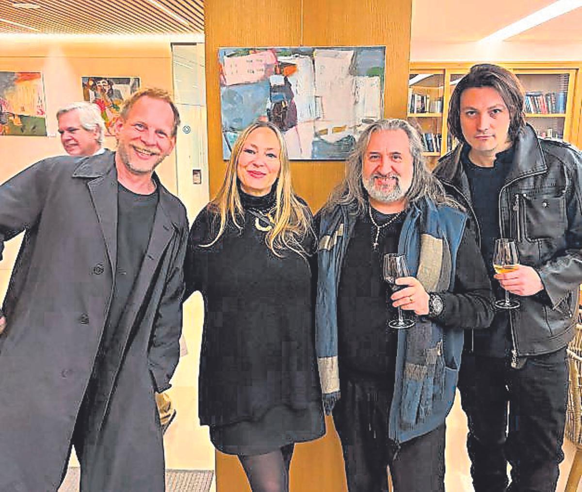 Biel Weltbrandt, Inma Bianchi, Navarro D_Garem y Alejo Pérez.