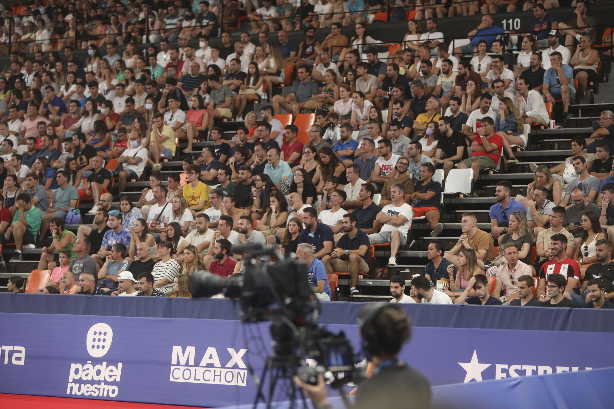 Final femenina del Estrella Damm Valencia Open en La Fonteta con Tamara Icardo