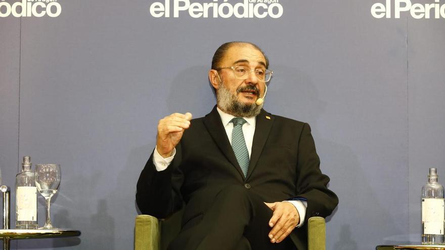 Lambán anuncia la inversión de 1.700 millones de Enagás en una empresa de hidrógeno verde en Teruel
