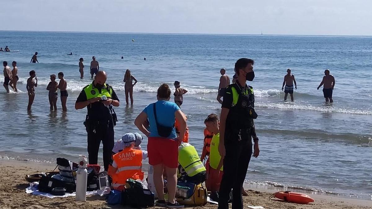 Los hechos ocurrieron en la playa Morro de Gos de Orpesa.