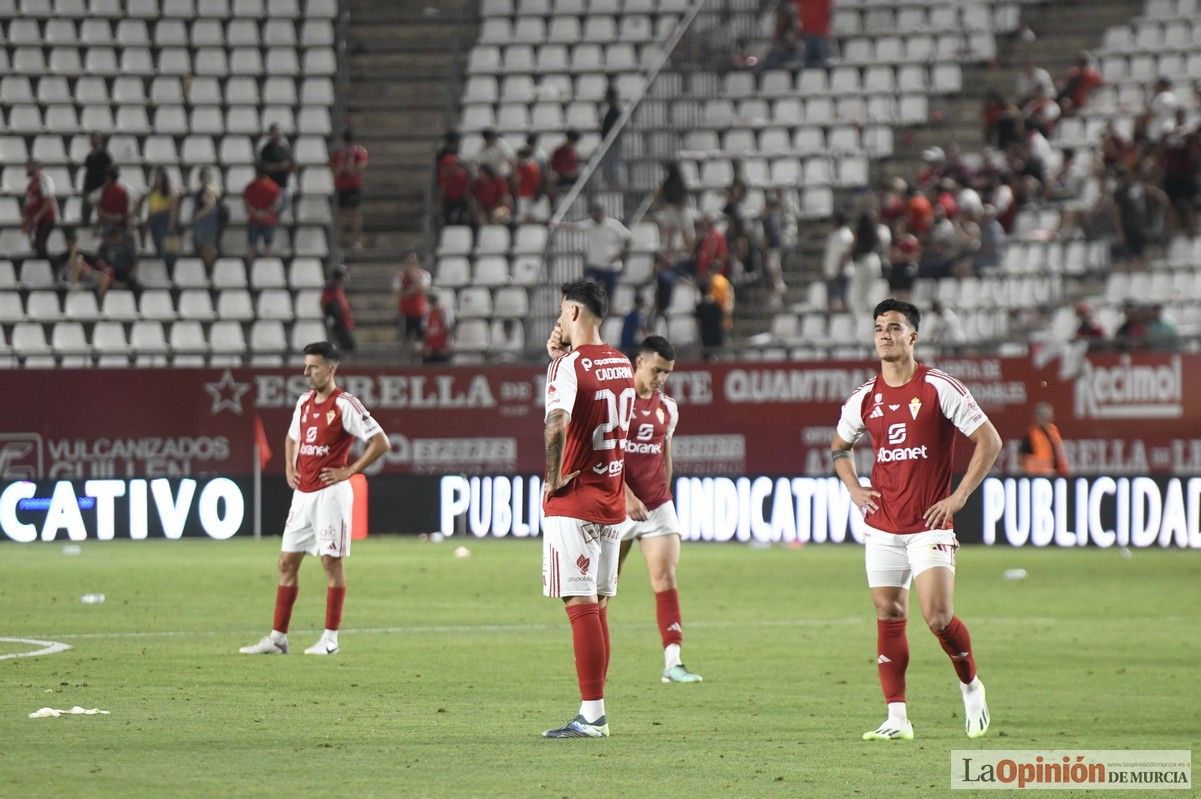 Así fue el encuentro del play off del Real Murcia y el Nástic en la lucha por el ascenso