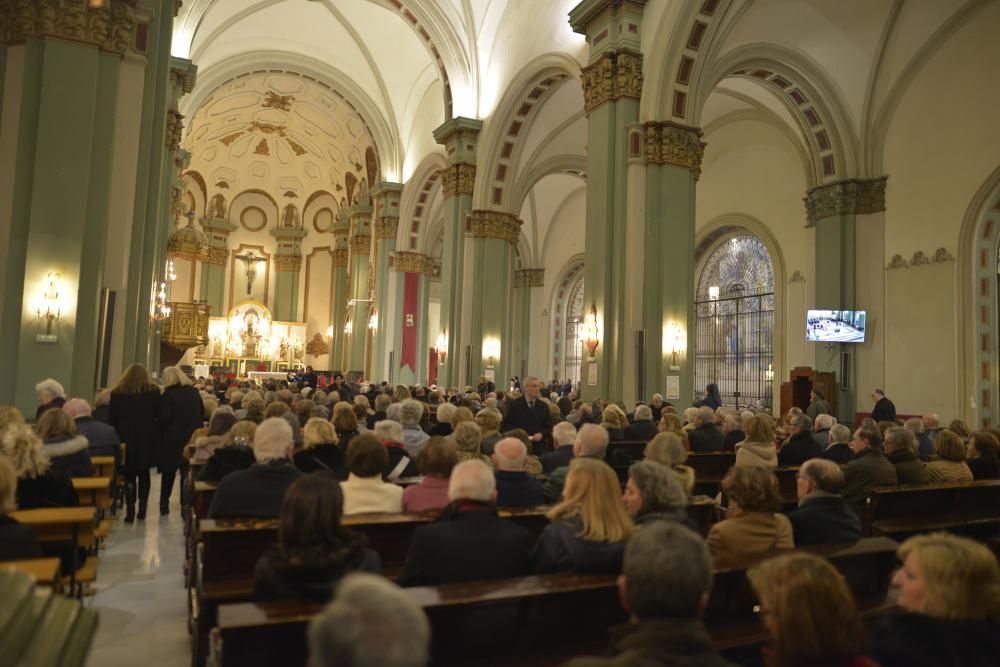 Inauguración de la fachada de la iglesia de Santa María de Cartagena