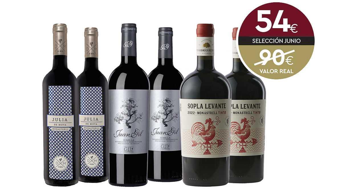 La selecció de vins corresponent al mes de juny.