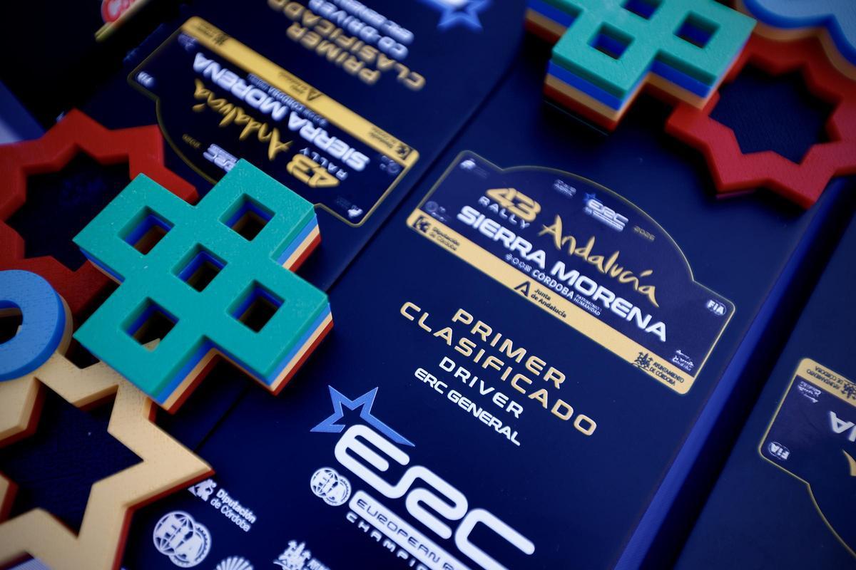 La entrega de premios del Rally Andalucía Sierra Morena, en imágenes La entrega de premios del Rally Andalucía Sierra Morena, en imágenes