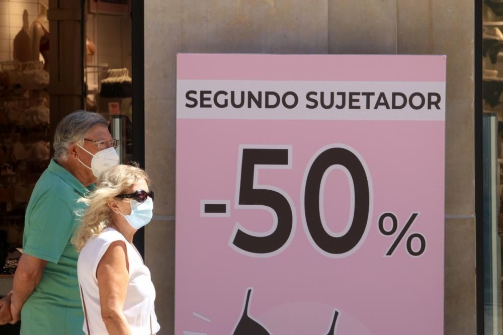 El comercio entra en crisis en el Centro de Málaga.