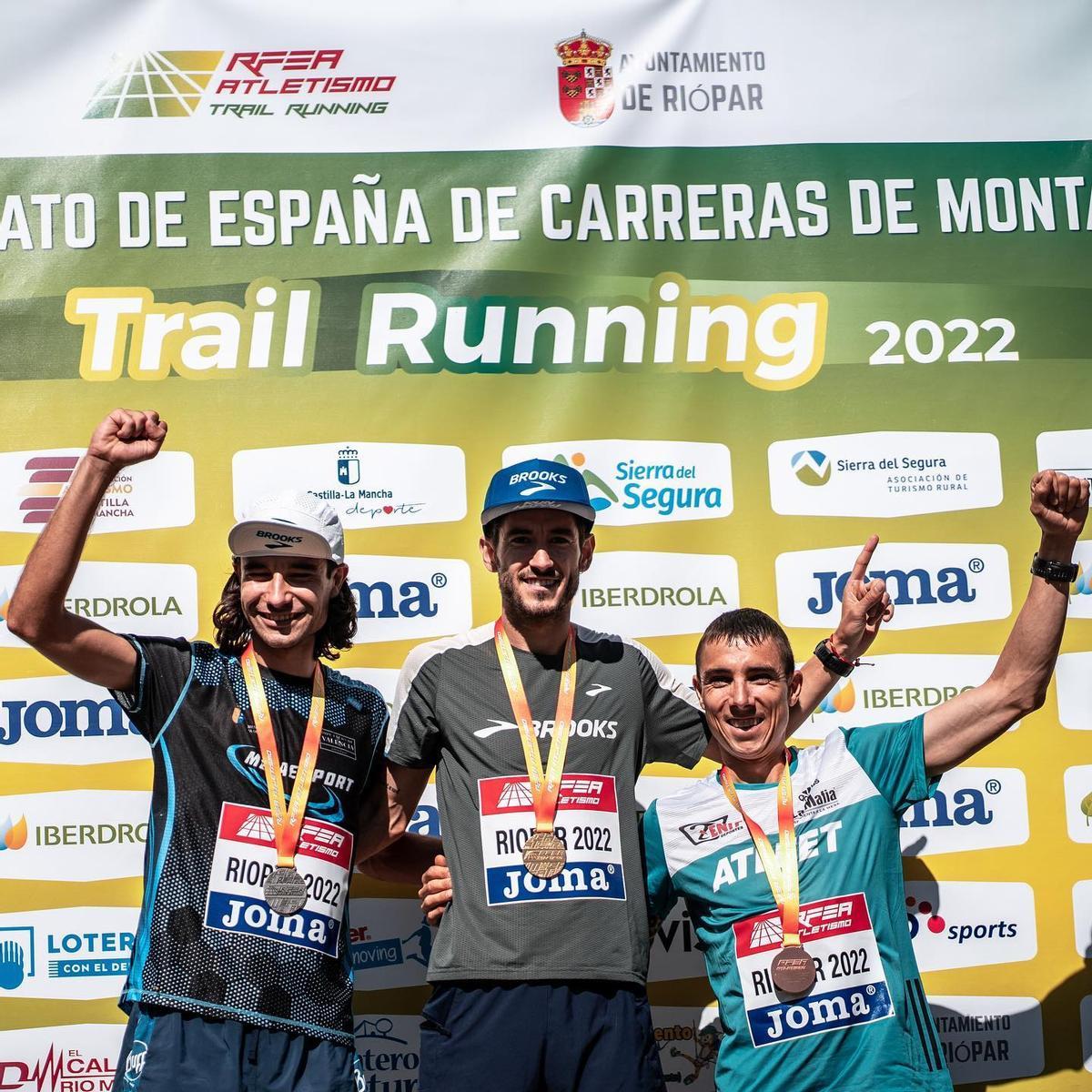 Álex García, en lo más alto del podio