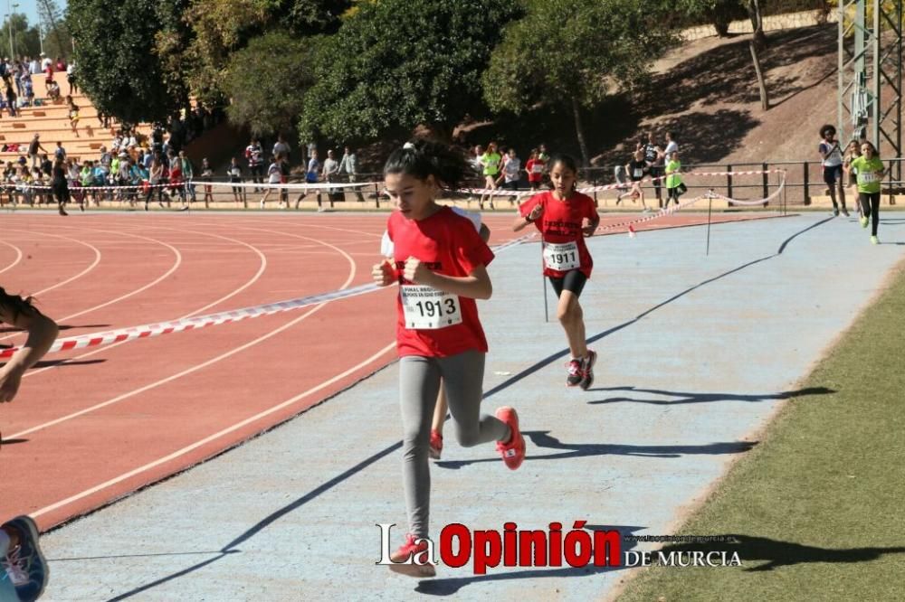 Final Cross Escolar de Lorca. Alevín femenino