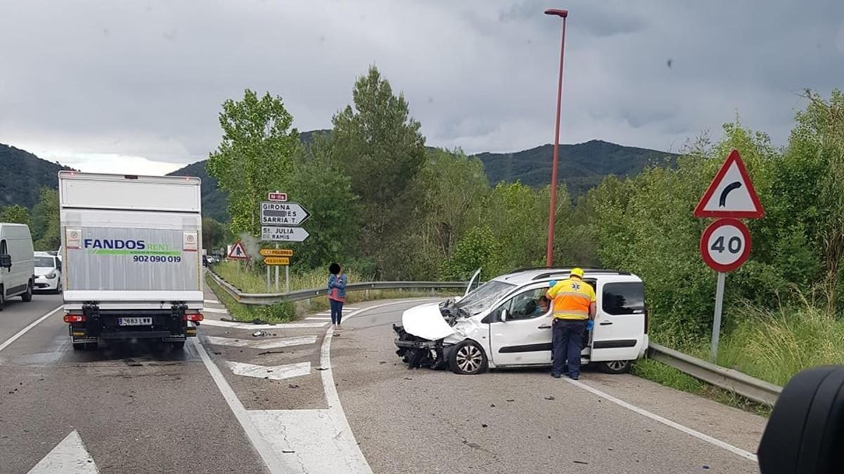 L'accident de Sant Julià de Ramis