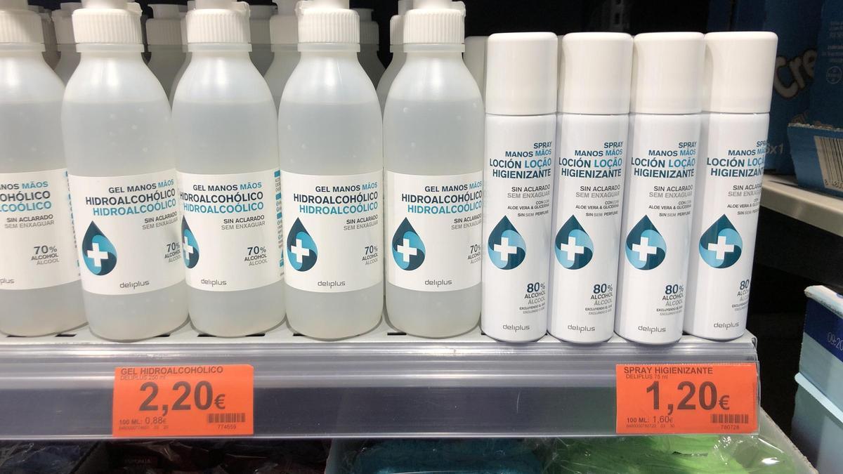 Nuevo spray de manos loción hidroalcohólica en Mercadona