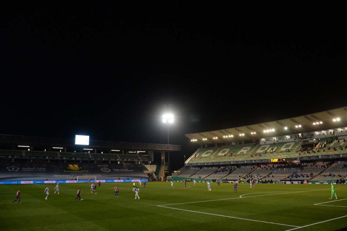 Las imágenes del FC Barcelona-Real Sociedad de la semifinal de la Supercopa de España