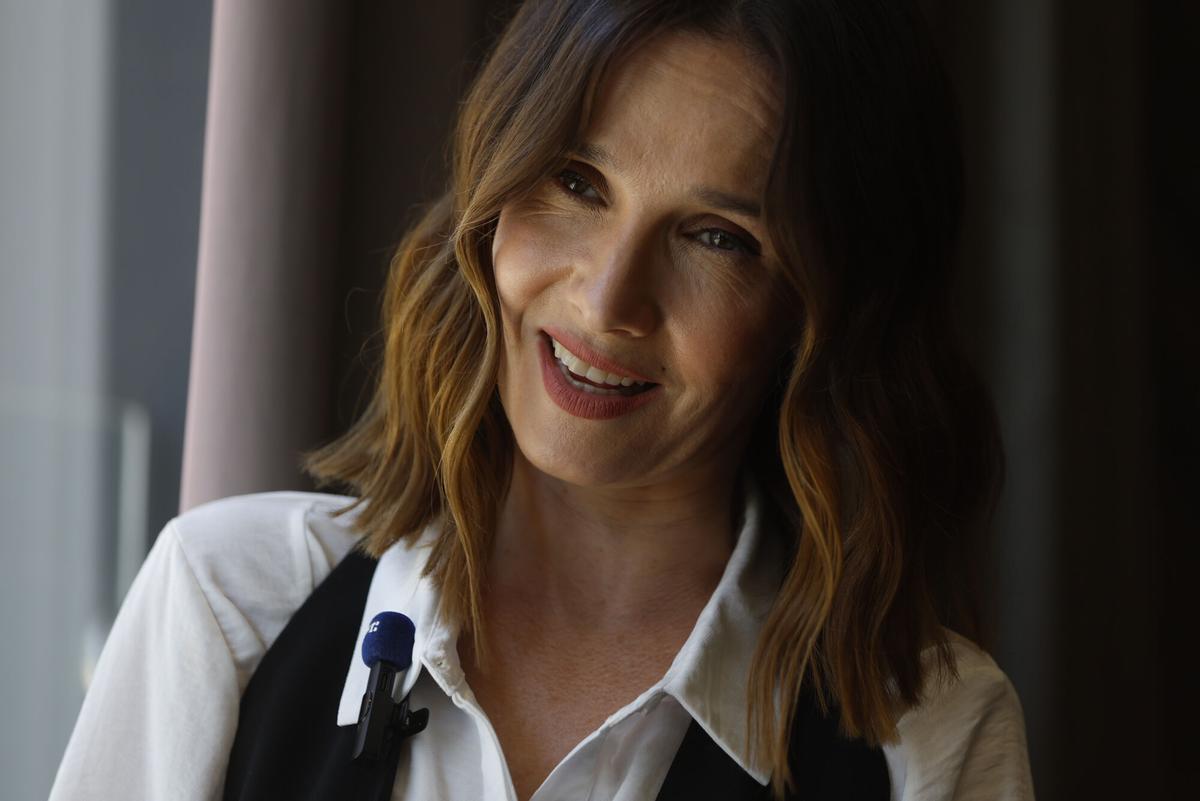 La actriz uruguaya Natalia Oreiro, este viernes en Málaga