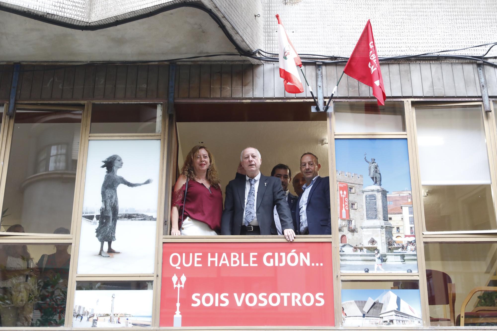 En imágenes Pepín Braña estrena la sede de su nuevo partido, Que Hable