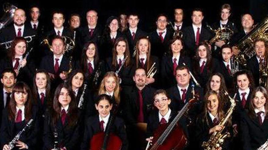 La Banda de Música de Teror.