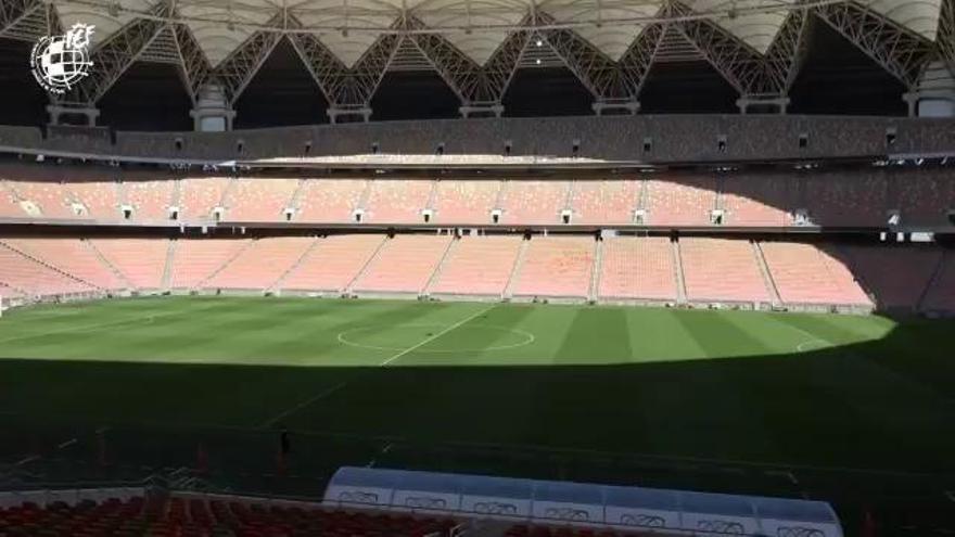 Así es el espectacular estadio King Abdullah donde se juega la Supercopa