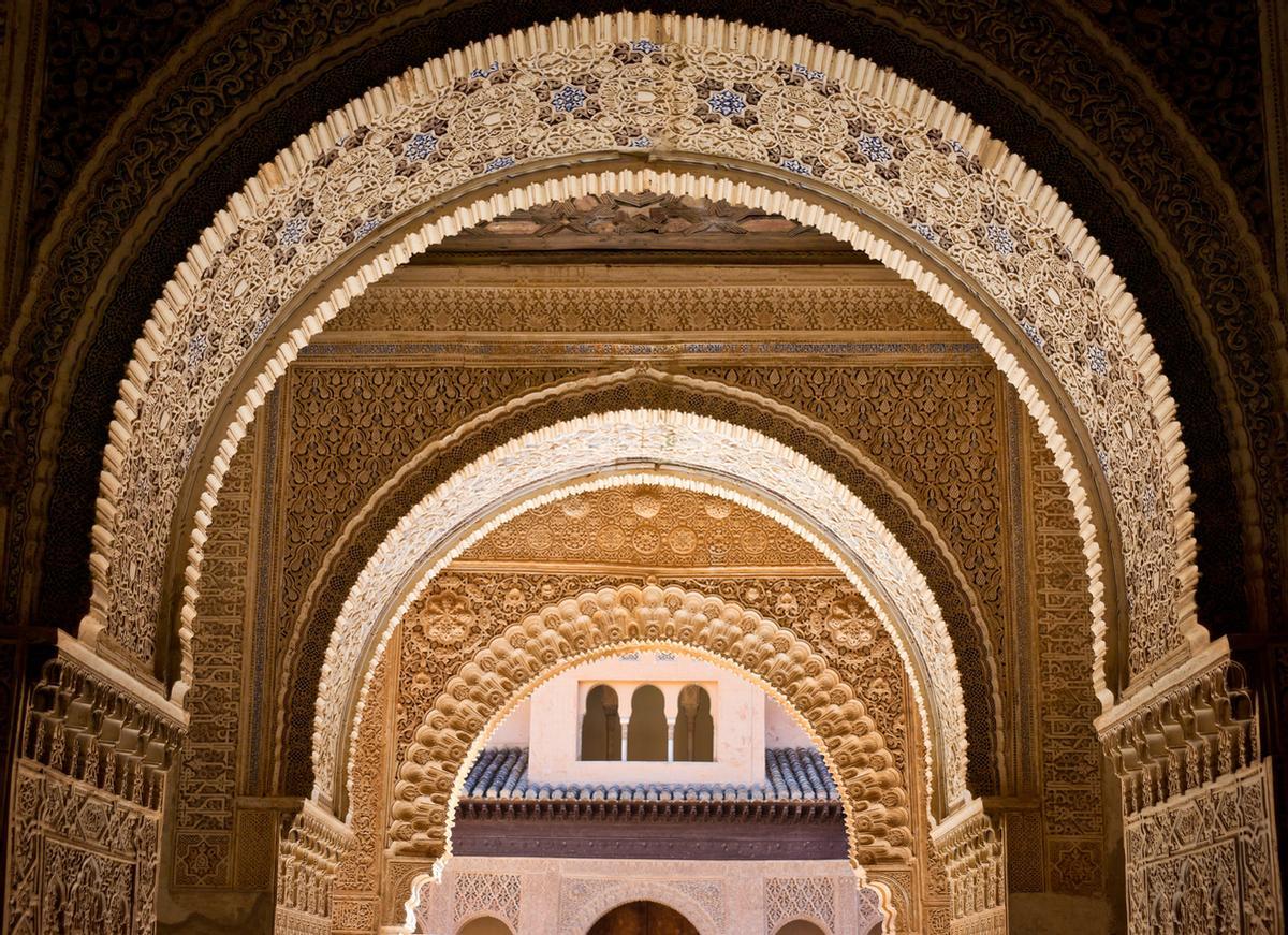 Detalles de la Alhambra.