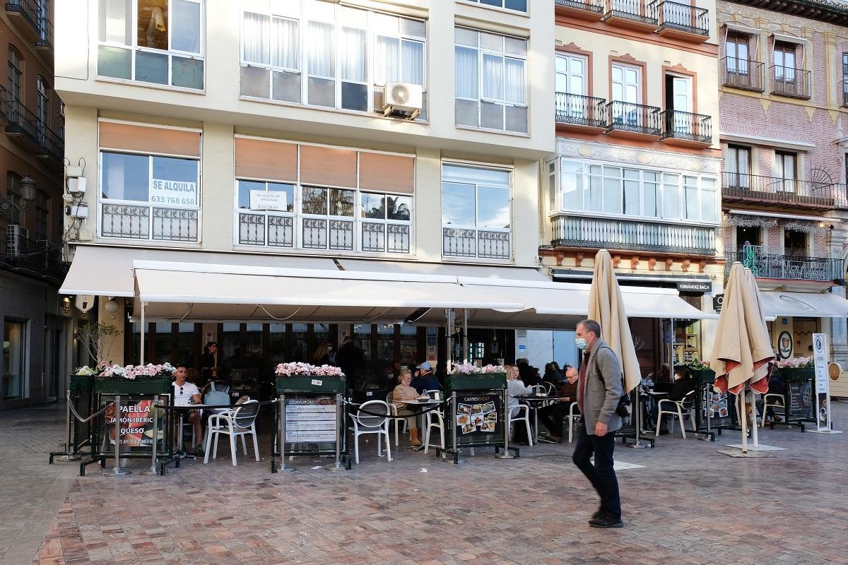 El Café Central está en la memoria histórica de Málaga. En la foto, una imagen de su último día de actividad.