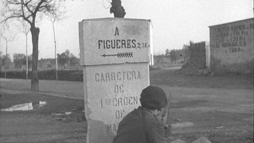 VÍDEO | Apareix un film testimonial de l’entrada de les tropes franquistes a Figueres el febrer de 1939