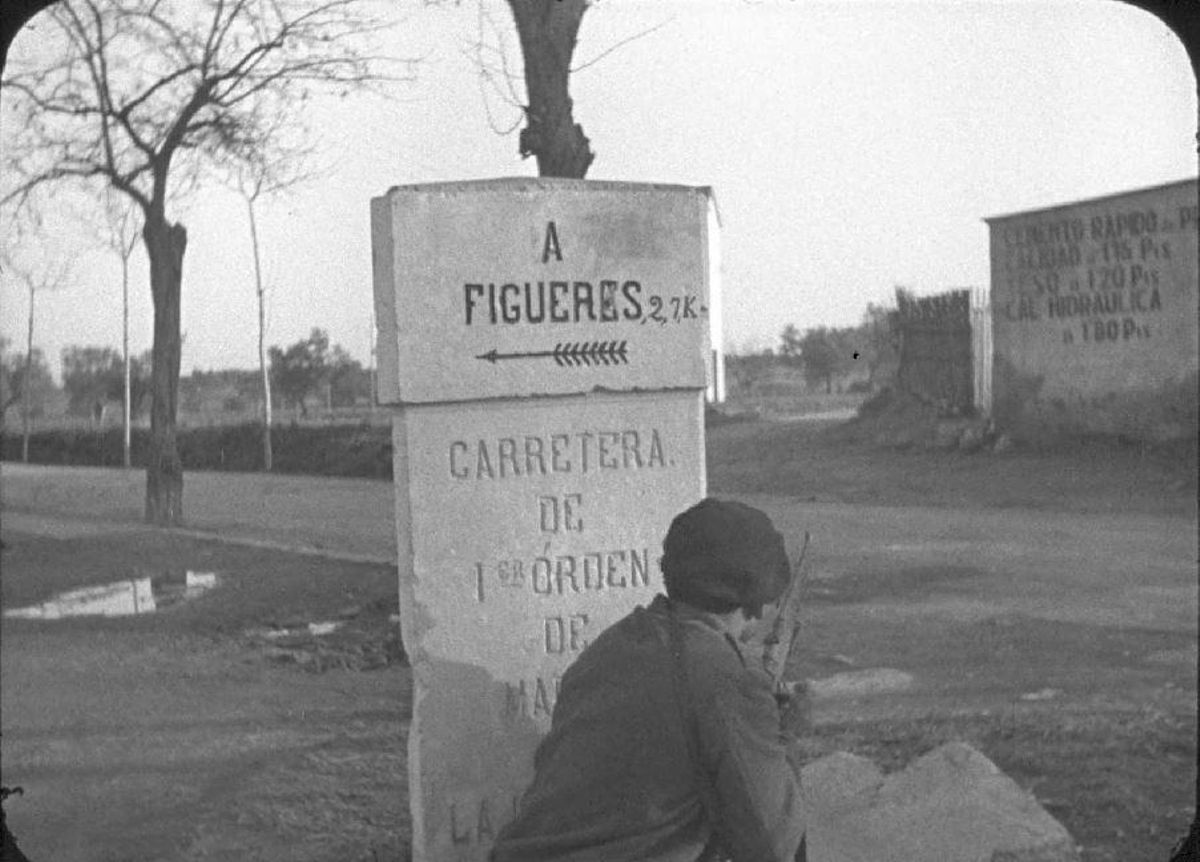 VÍDEO | Apareix un film testimonial de l’entrada de les tropes franquistes a Figueres el febrer de 1939