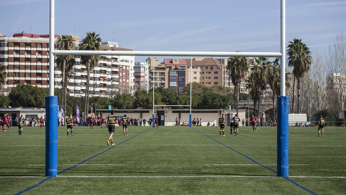 Campo de rugby del río Turia en València