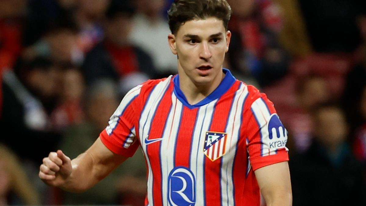 Julián Álvarez: "Me han ayudado mucho a adaptarme lo más rápido posible"