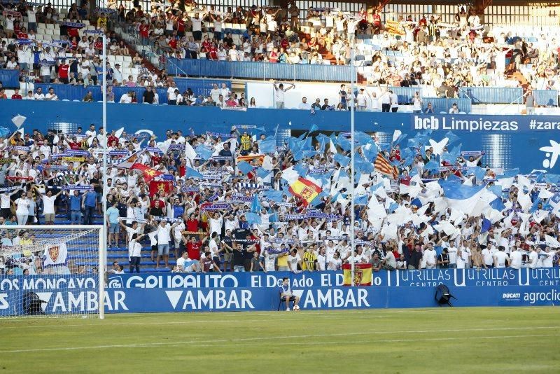 Imágenes del Real Zaragoza-Rayo Majadonda