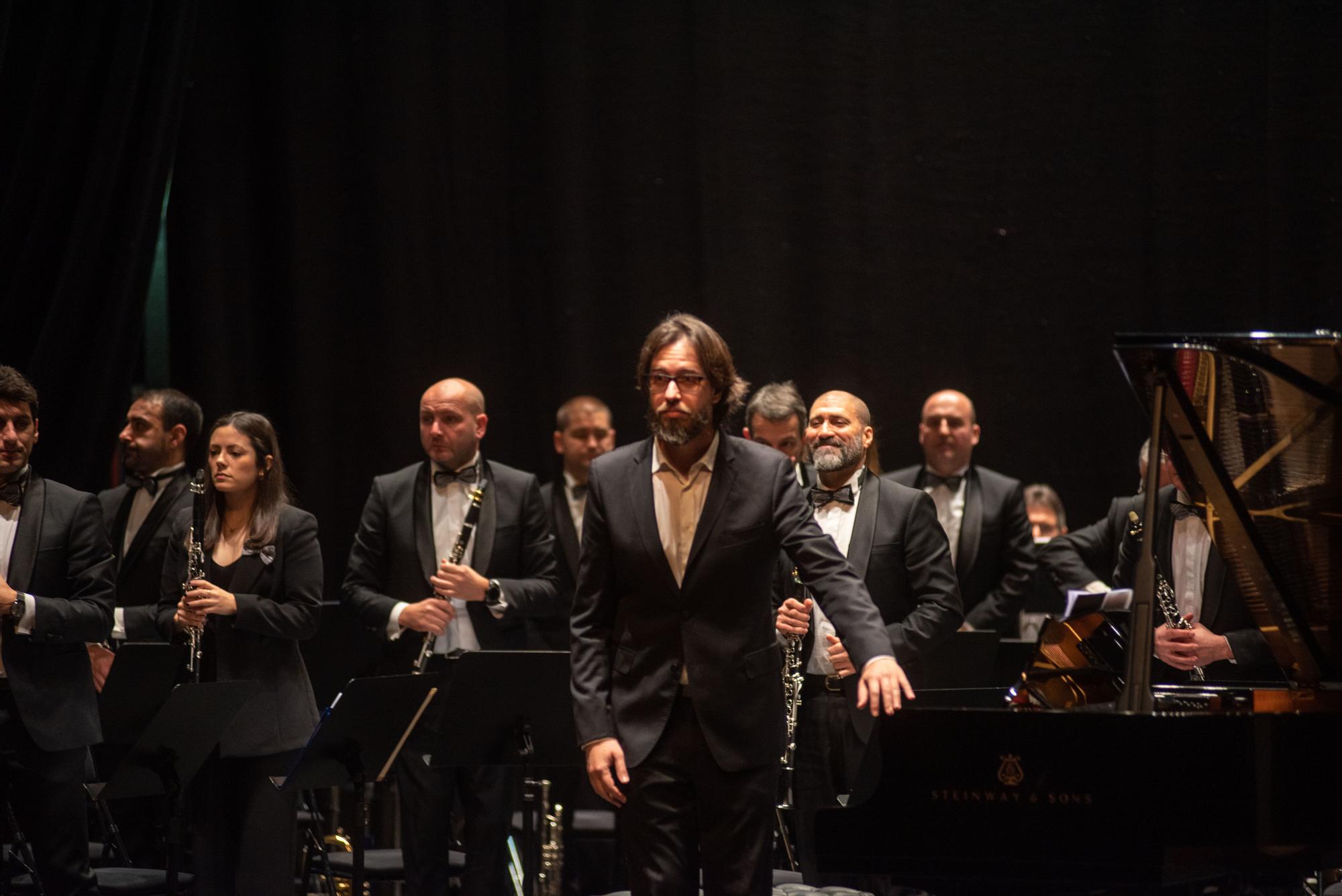 Concierto de la Banda Municipal en el Teatro Colón de A Coruña