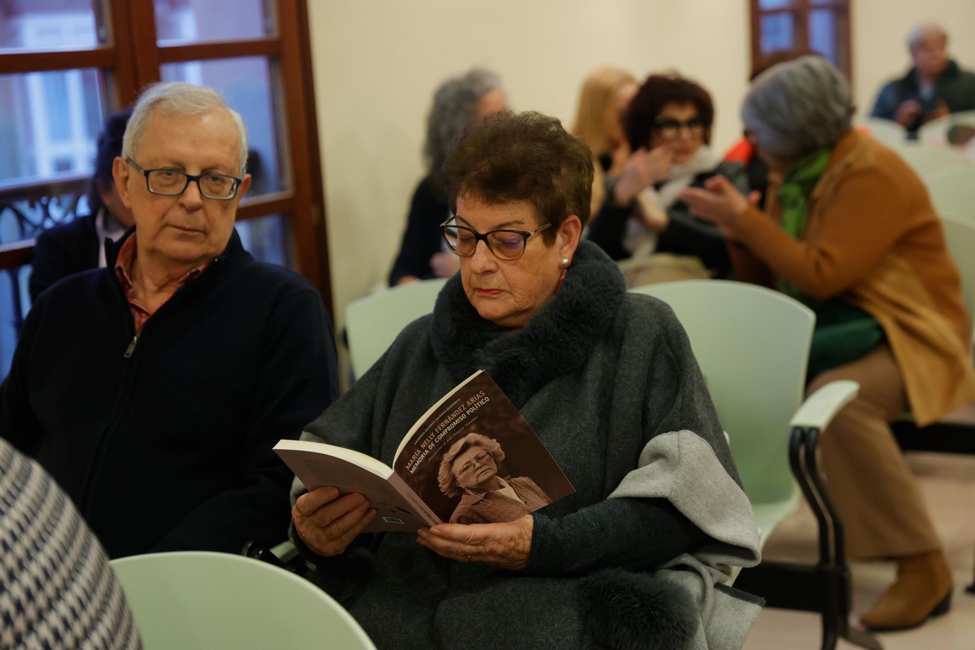 EN IMÁGENES: la presentación de la biografía de Nelly Fernández Arias