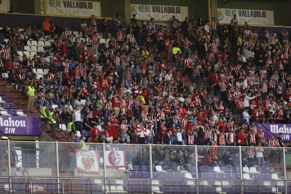 El Valladolid - Sporting, en imágenes