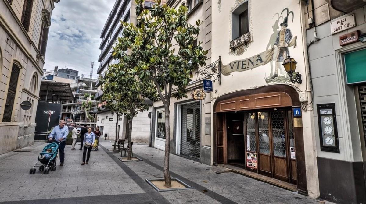 El local original del grup Viena, al centre de Sabadell. El local original del grup Viena, al centre de Sabadell.