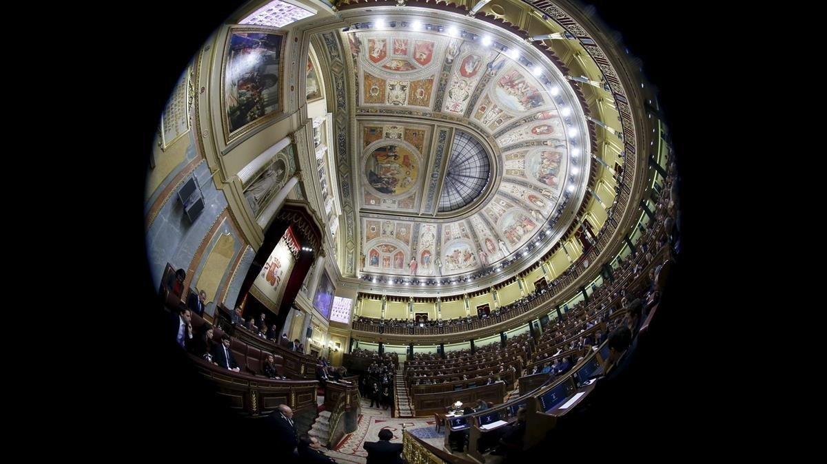 El Congreso de los Diputados.