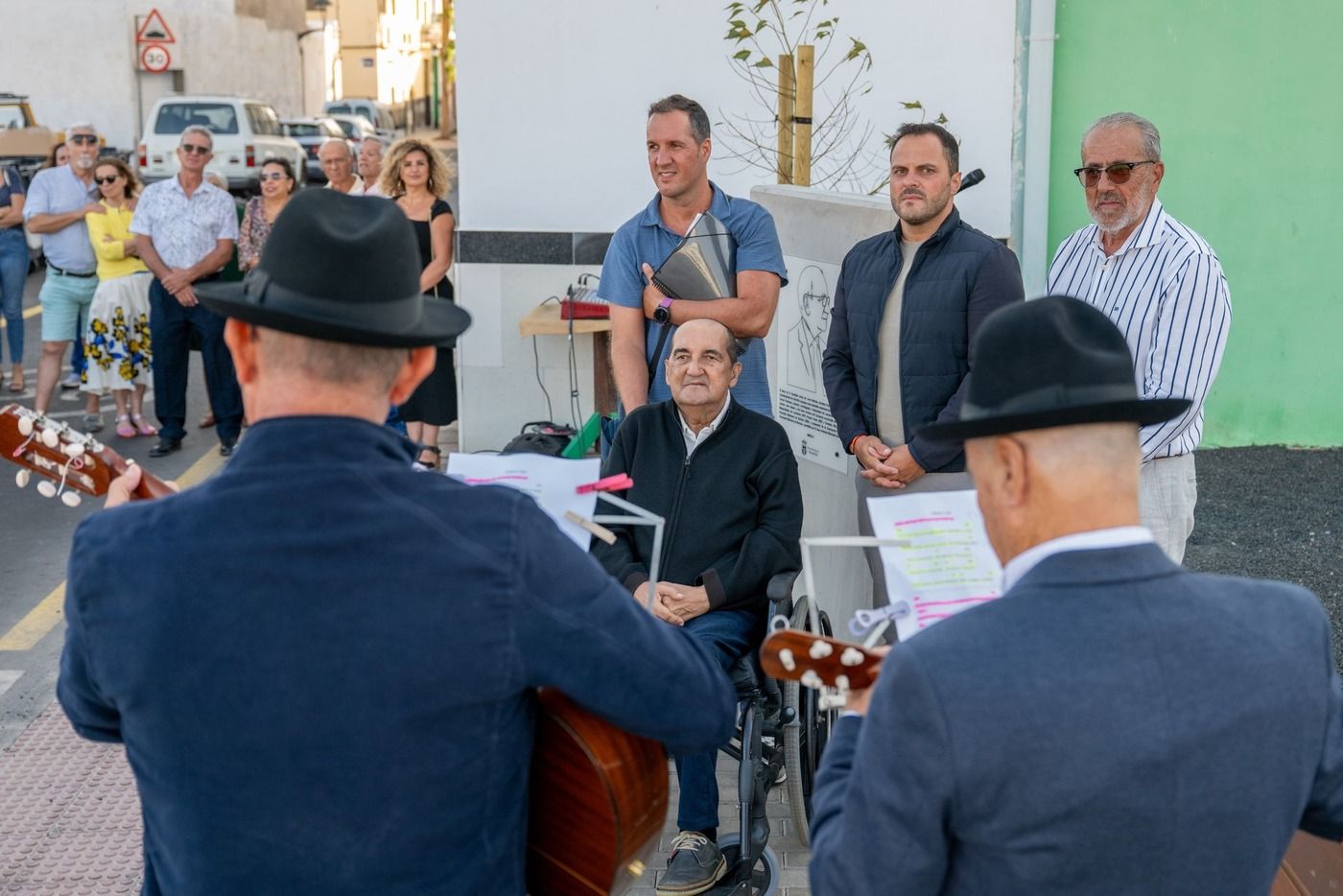 Homenaje a Óscar Torres con una plazoleta en Argana Baja, en Arrecife
