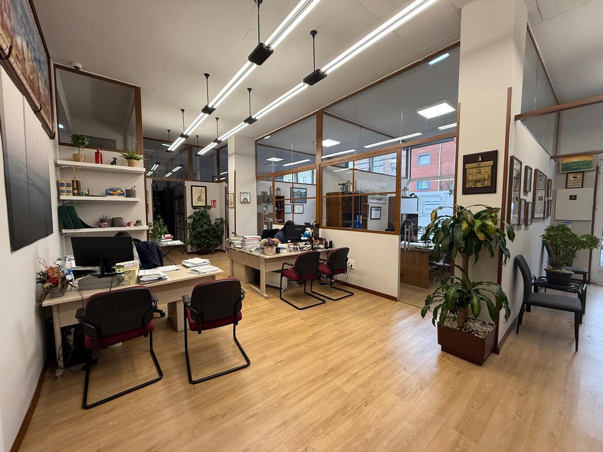 Interior de las oficinas